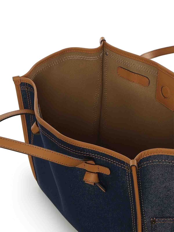 トートバッグ - デニム shop online: GIANNI CHIARINI