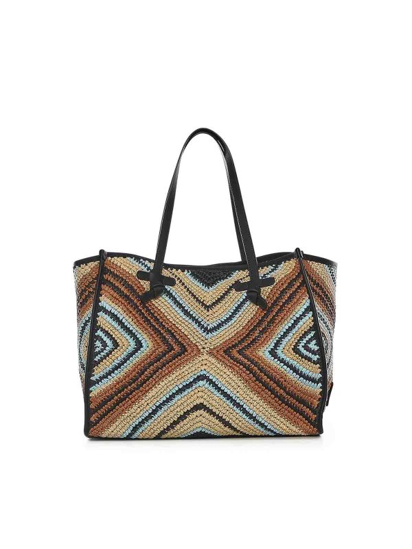 The Best Shops GIANNI CHIARINI: トートバッグ - トートバッグ - 黒