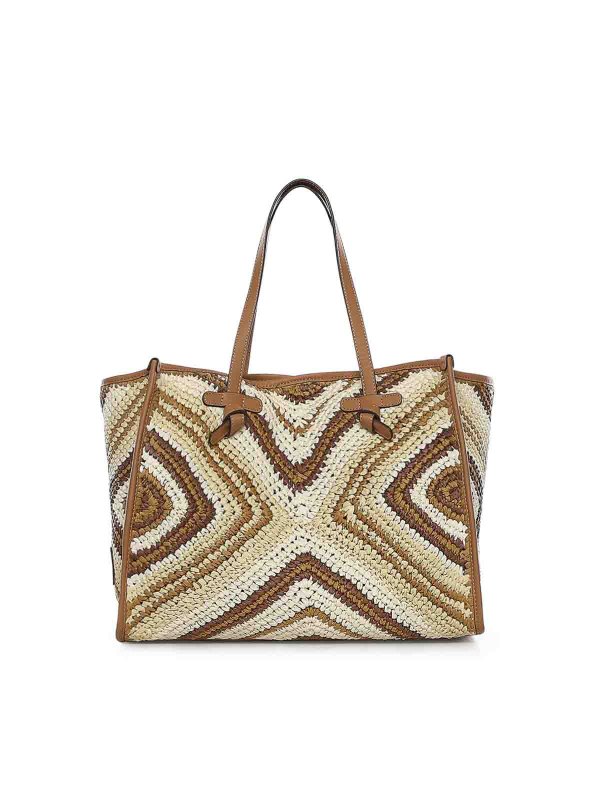 The Best Shops GIANNI CHIARINI: トートバッグ - トートバッグ - ブラウン