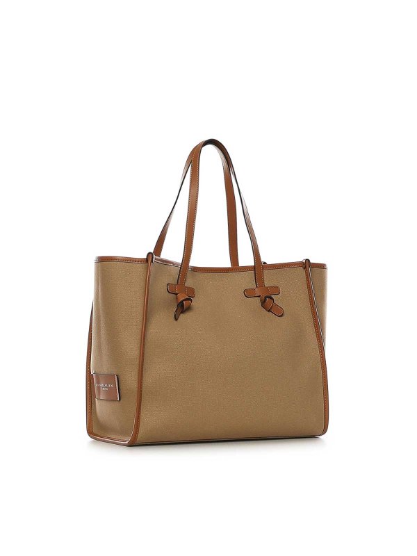 GIANNI CHIARINI: トートバッグ online - トートバッグ - キャメル