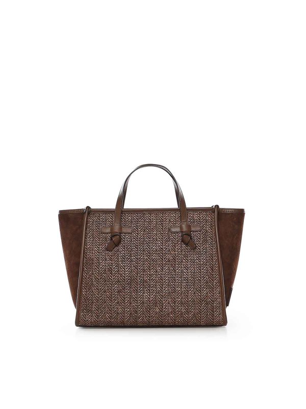 The Best Shops GIANNI CHIARINI: トートバッグ - トートバッグ - ブラウン