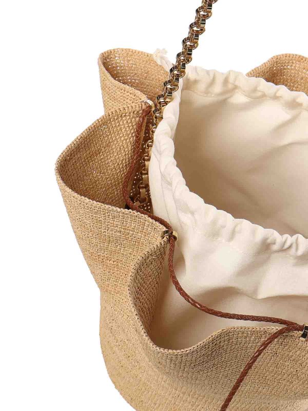 RUSLAN BAGINSKIY: バケットバッグ online - バケットバッグ - ベージュ