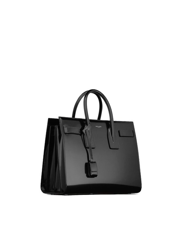 SAINT LAURENT: clutches online - Patent Leather Sac De Jour Bag