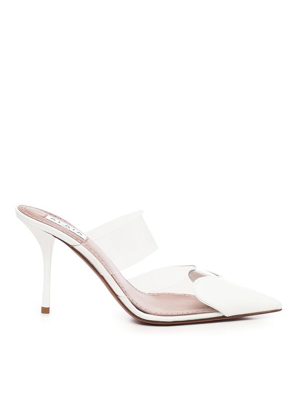 Alaïa: Mules - Mules - Weiß