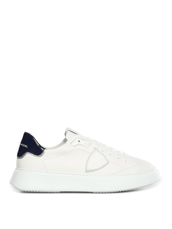 PHILIPPE MODEL: trainers - Temple Leather Sneaker