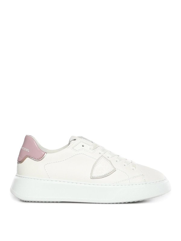 PHILIPPE MODEL: trainers - Temple Leather Sneaker