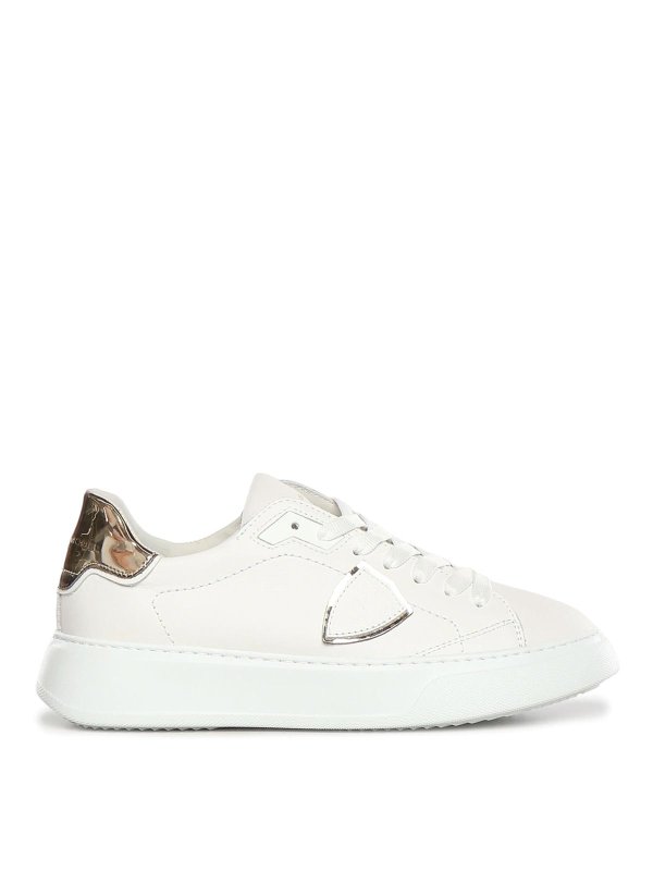 PHILIPPE MODEL: trainers - Temple Leather Sneaker