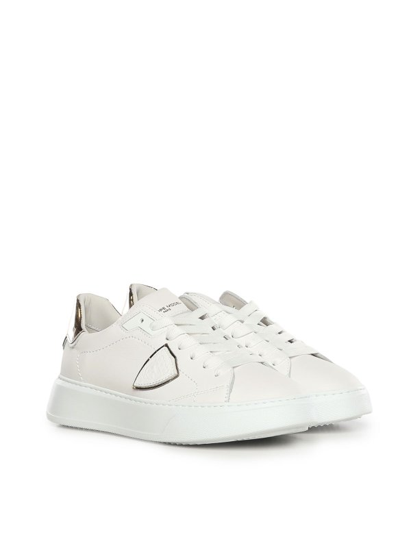 PHILIPPE MODEL: trainers online - Temple Leather Sneaker