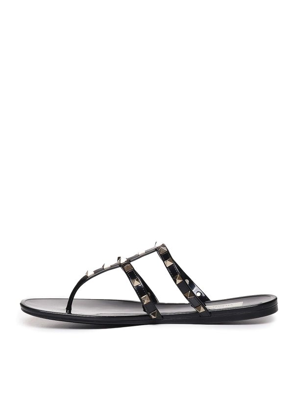 サンダル - 黒 Replica 
online: VALENTINO GARAVANI