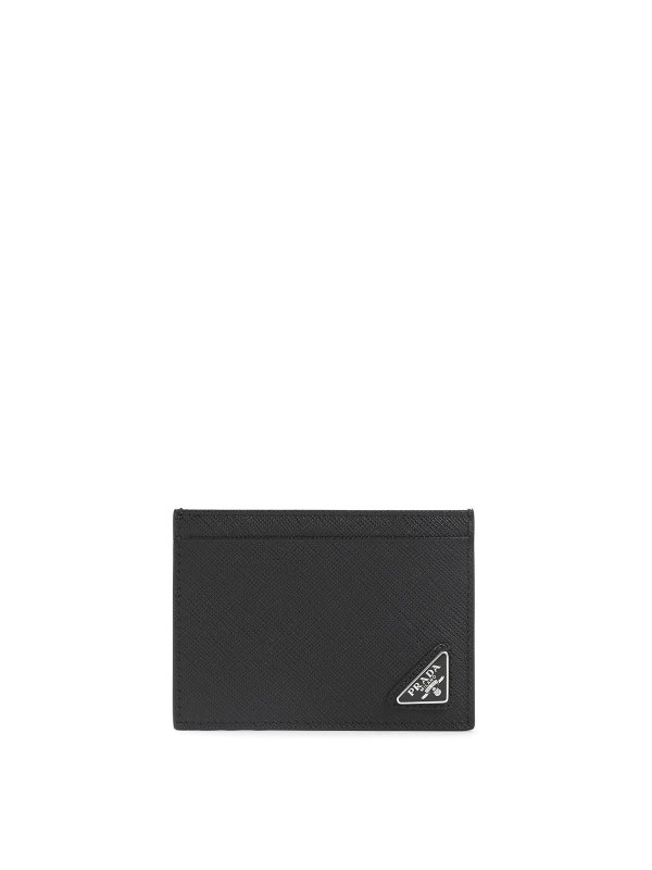 PRADA: wallets & purses - Calf Leather Card Holder