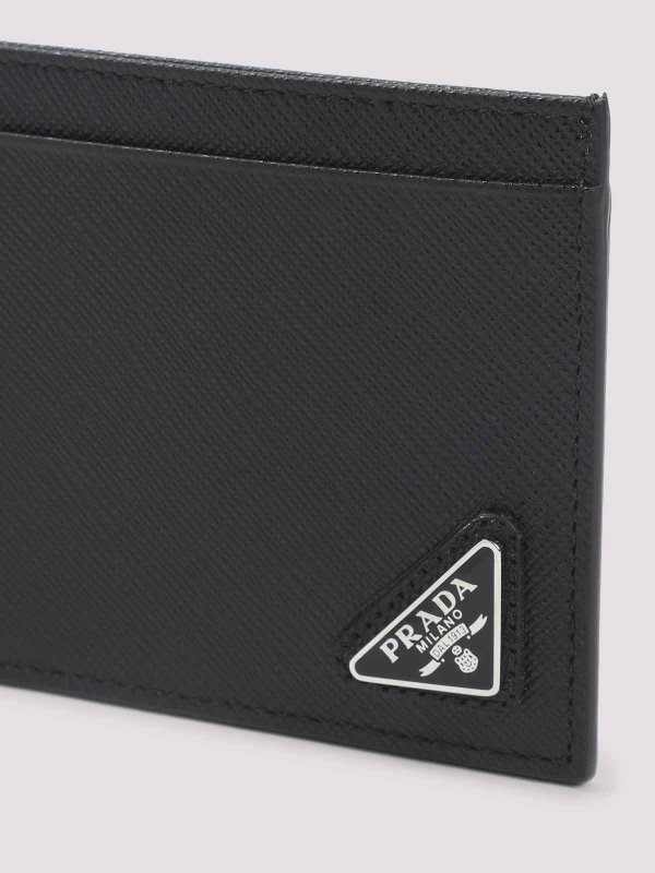 The Best Shops PRADA: wallets & purses - Calf Leather Card Holder