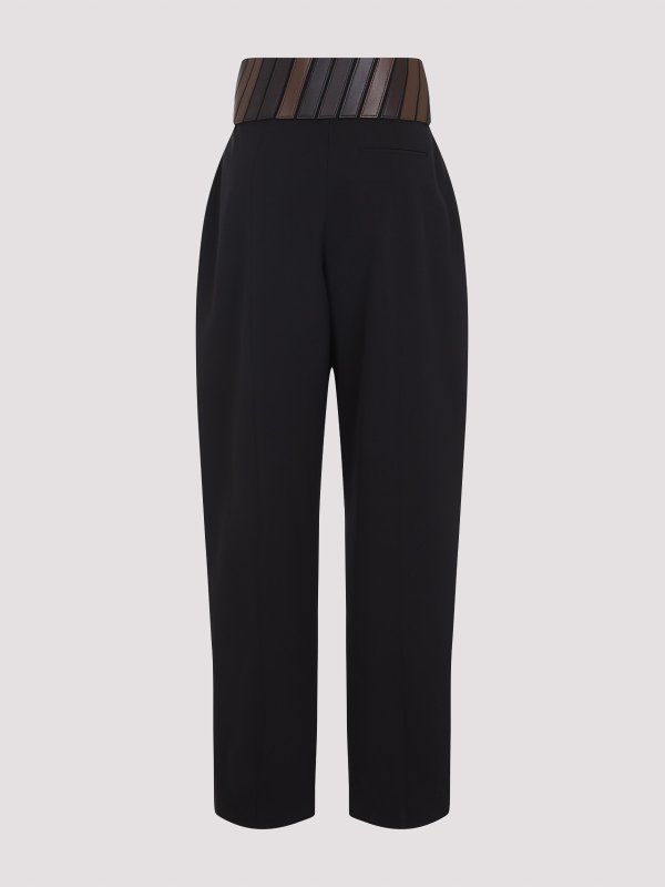 Alaïa: カジュアルトラウザー online - カジュアルパンツ - 黒