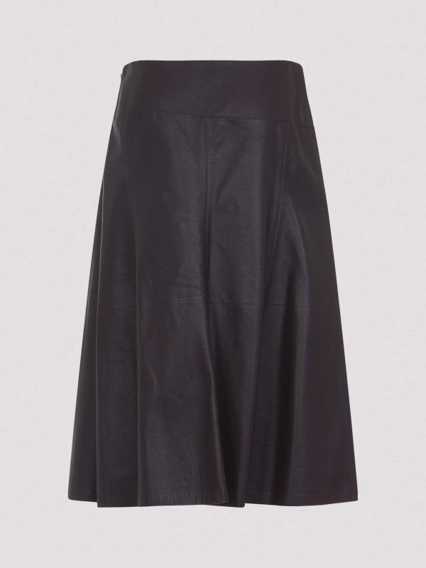 Alaïa: gonne al ginocchio  e longuette online - Gonna midi con spacco