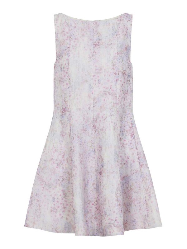 ALBERTA FERRETTI: ショートドレス - ショートドレス - 紫