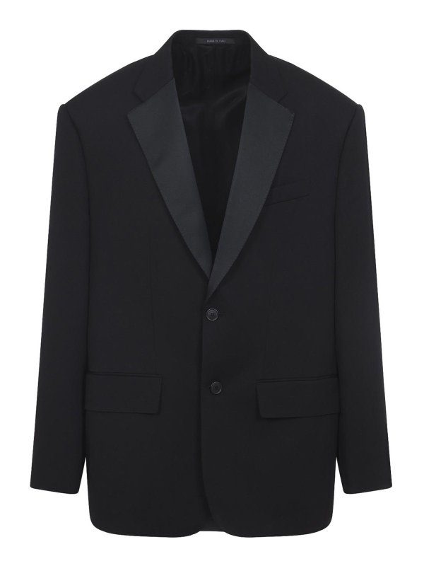 BALENCIAGA: カジュアルジャケット - カジュアルジャケット - 黒