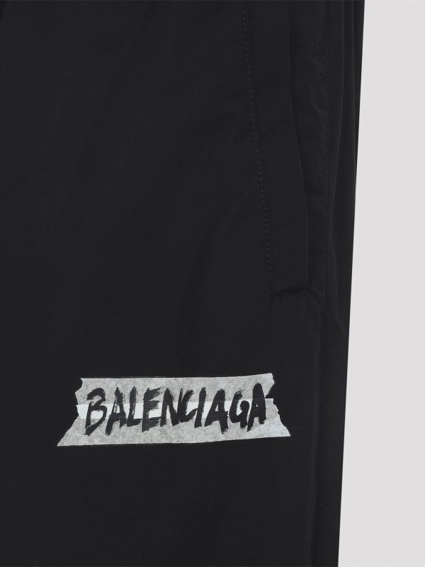 The Best Shops BALENCIAGA: スウェットパンツ - トラックスーツ ボトムス - 黒