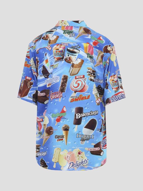 BALENCIAGA: シャツ online - シャツ - ブルー