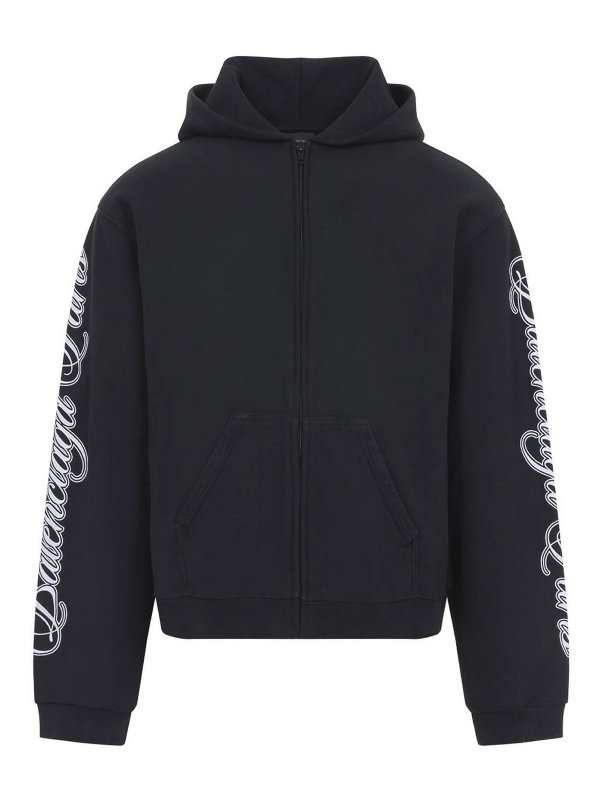 BALENCIAGA: スウェット＆セーター - スウェットシャツ/セーター - 黒