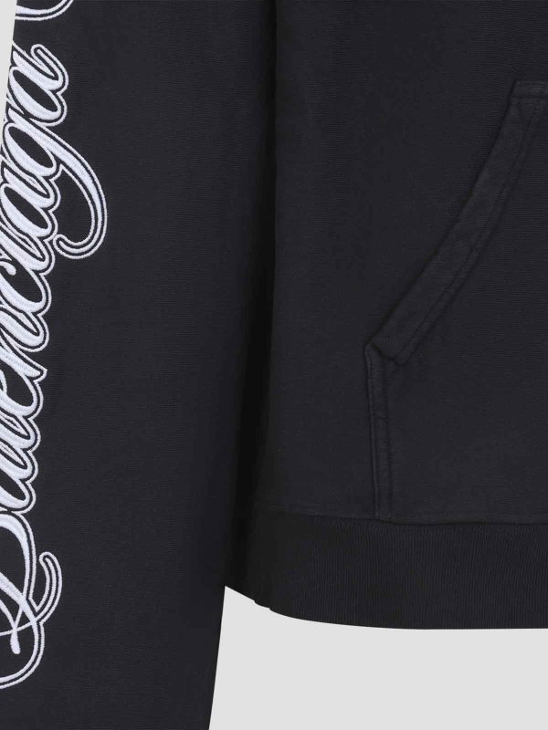 The Best Shops BALENCIAGA: スウェット＆セーター - スウェットシャツ/セーター - 黒