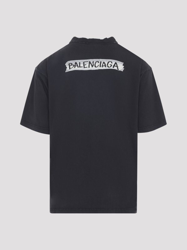 BALENCIAGA: Camisetas online - Camiseta - Negro