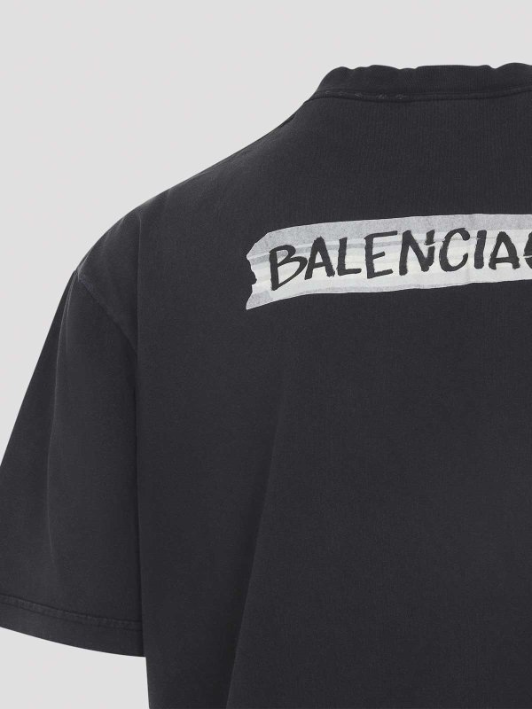 The Best Shops BALENCIAGA: Camisetas - Camiseta - Negro