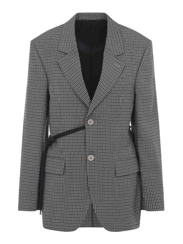 BALENCIAGA: テーラードジャケット - テーラードジャケット - ブラウン