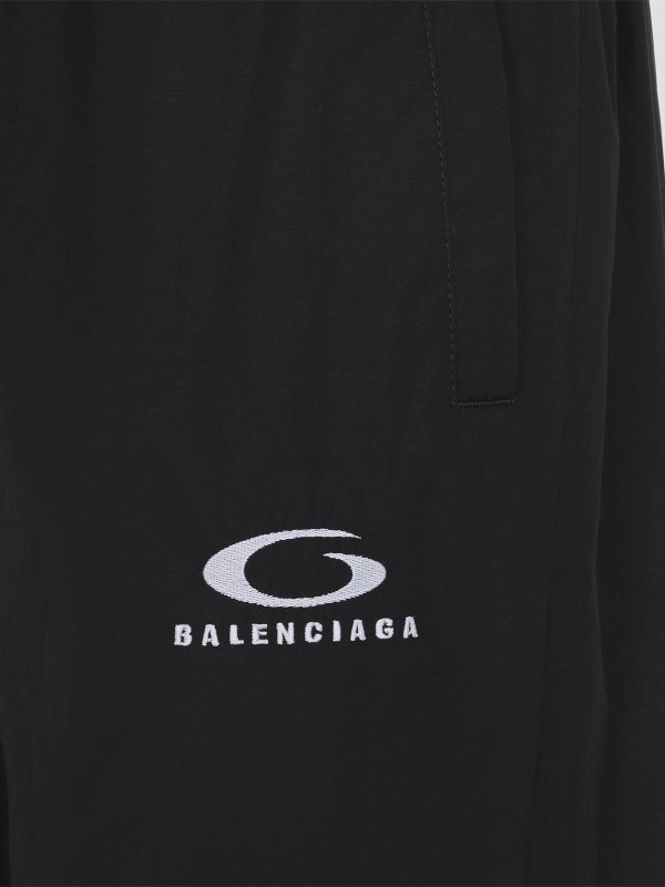 The Best Shops BALENCIAGA: スウェットパンツ - トラックスーツ ボトムス - 黒