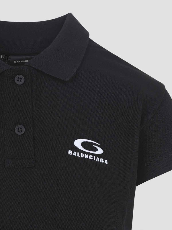 ポロシャツ - 黒 shop online: BALENCIAGA