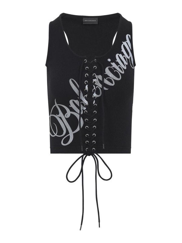 BALENCIAGA: トップス＆タンクトップ - トップ/タンクトップ - 黒