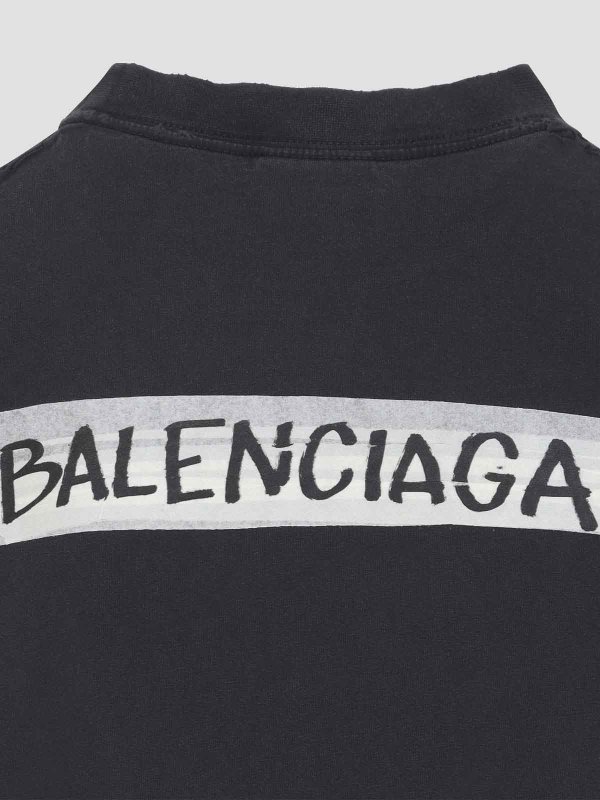 The Best Shops BALENCIAGA: Camisetas - Camiseta - Negro