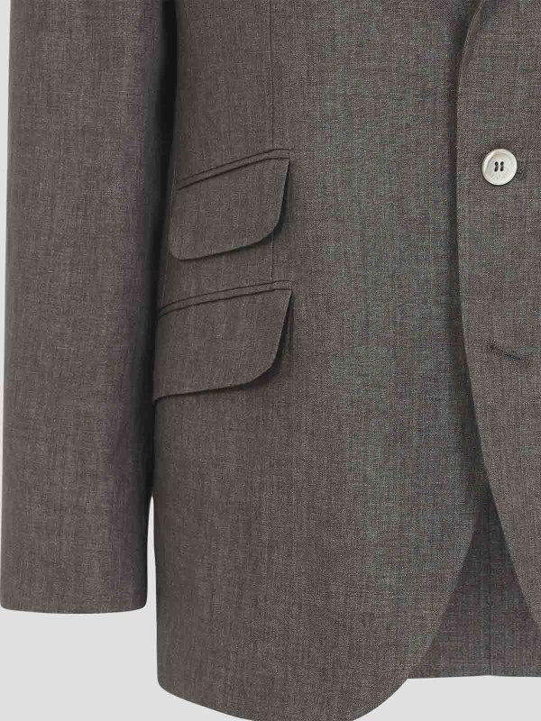 The Best Shops BRUNELLO CUCINELLI: casual jackets - Linen Jacket