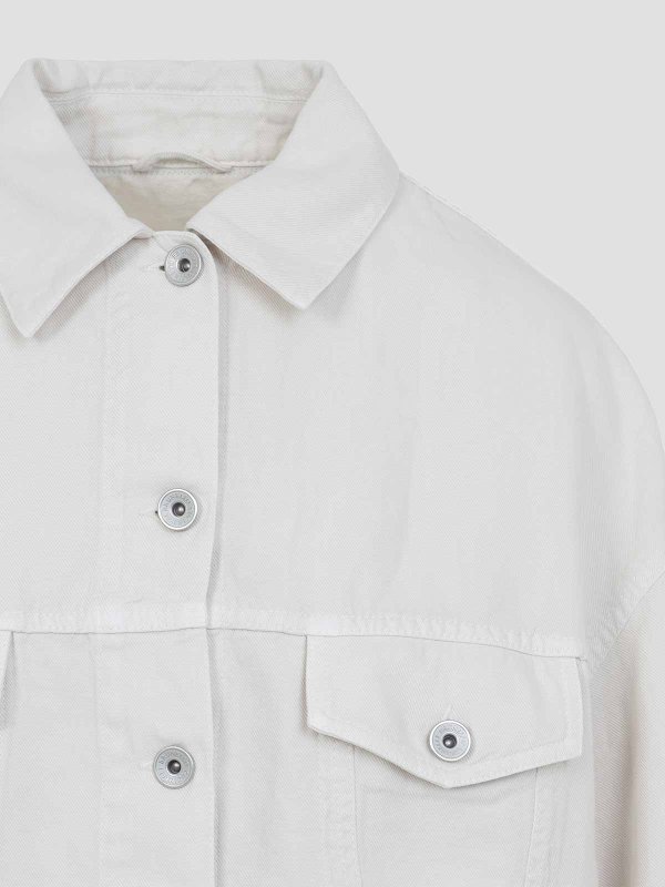 The Best Shops BRUNELLO CUCINELLI: カジュアルジャケット - カジュアルジャケット - 白