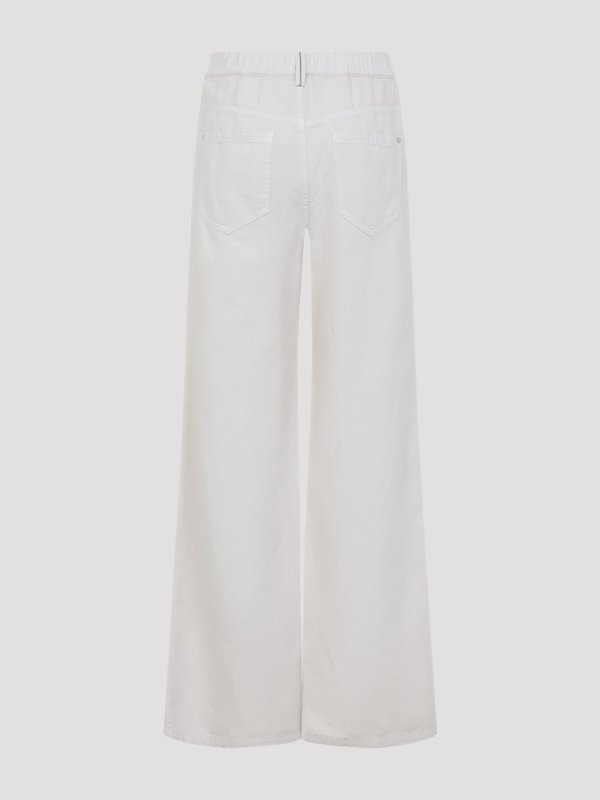 BRUNELLO CUCINELLI: Jeans Rectos online - Vaqueros Rectos - Blanco