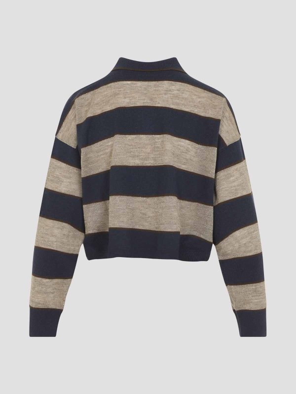 BRUNELLO CUCINELLI: ポロシャツ online - ポロシャツ - ブルー