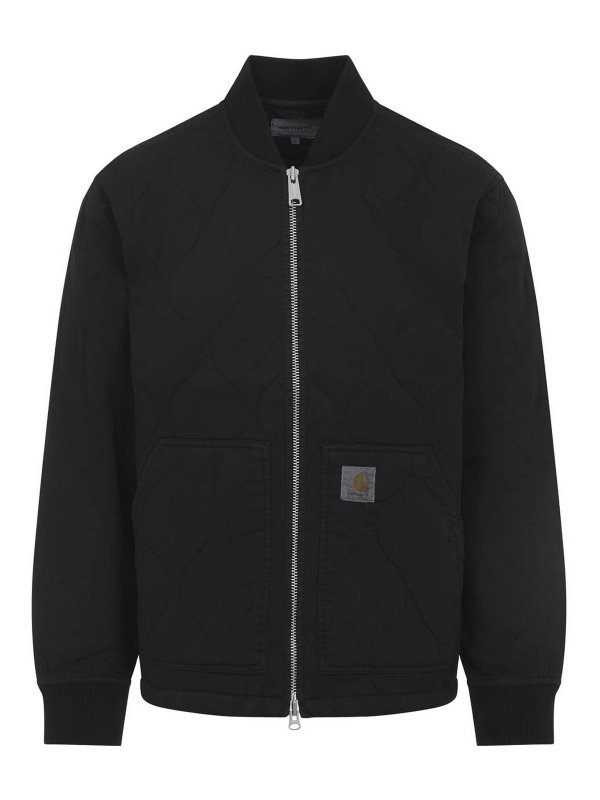 CARHARTT: カジュアルジャケット - カジュアルジャケット - 黒