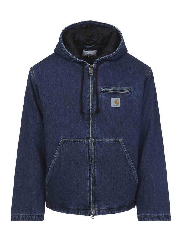 CARHARTT: カジュアルジャケット - カジュアルジャケット - ブルー