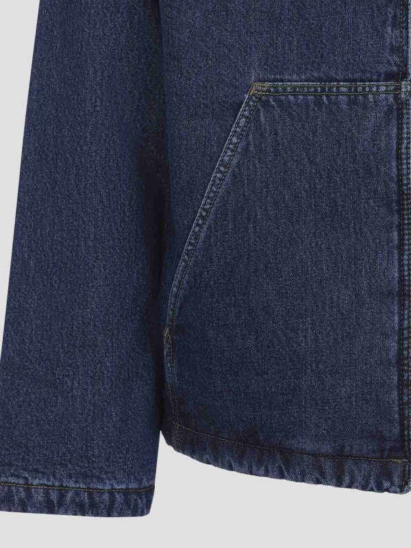 The Best Shops CARHARTT: カジュアルジャケット - カジュアルジャケット - ブルー