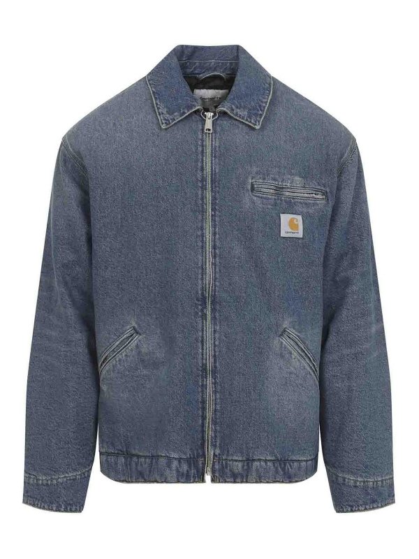 CARHARTT: カジュアルジャケット - カジュアルジャケット - ブルー