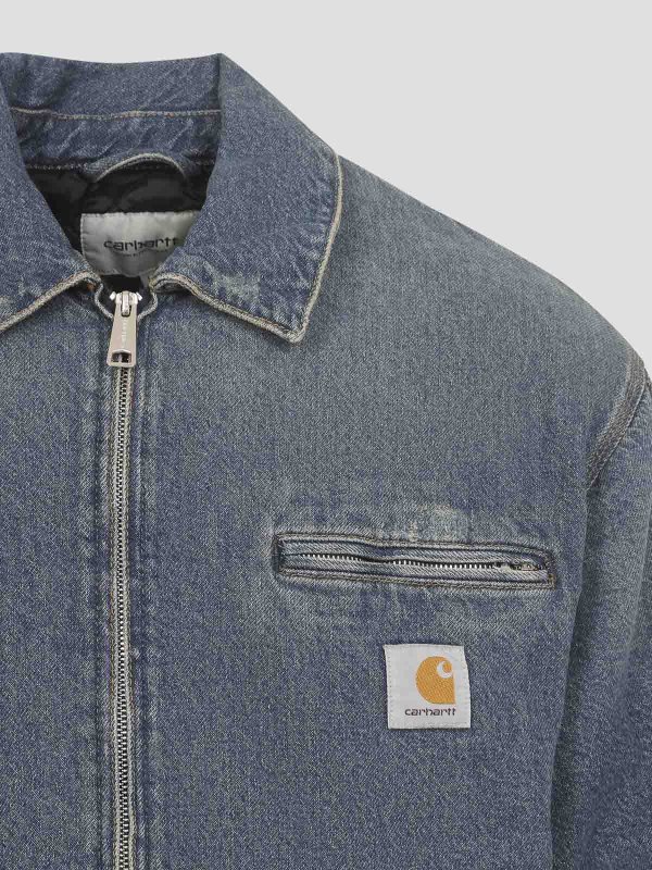 The Best Shops CARHARTT: カジュアルジャケット - カジュアルジャケット - ブルー