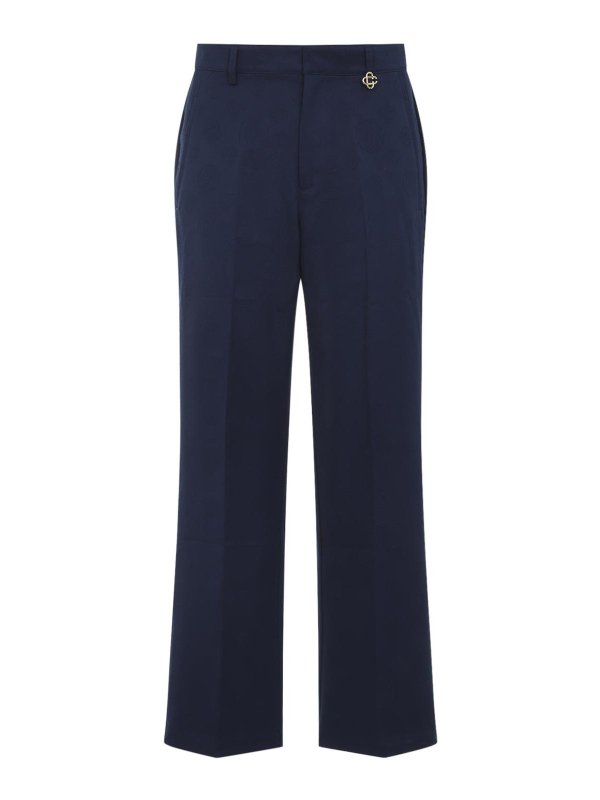CASABLANCA: casual trousers - Monogram Pants