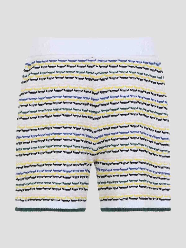 CASABLANCA: トラウザーショーツ online - ショートパンツ - 白