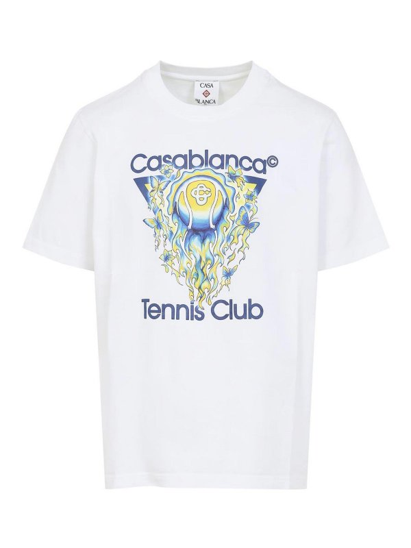 CASABLANCA: Camisetas - Camiseta - Blanco