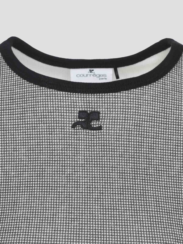 The Best Shops Courreges: Camisetas - Camiseta - Negro