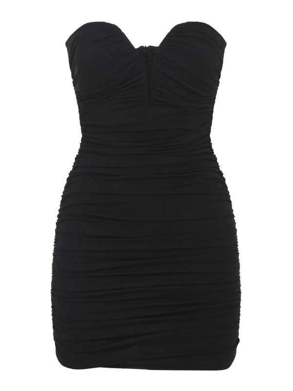 ELISABETTA FRANCHI: ショートドレス - ショートドレス - 黒