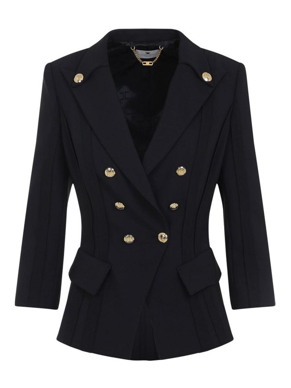 ELISABETTA FRANCHI: casual jackets - Polyester Jacket