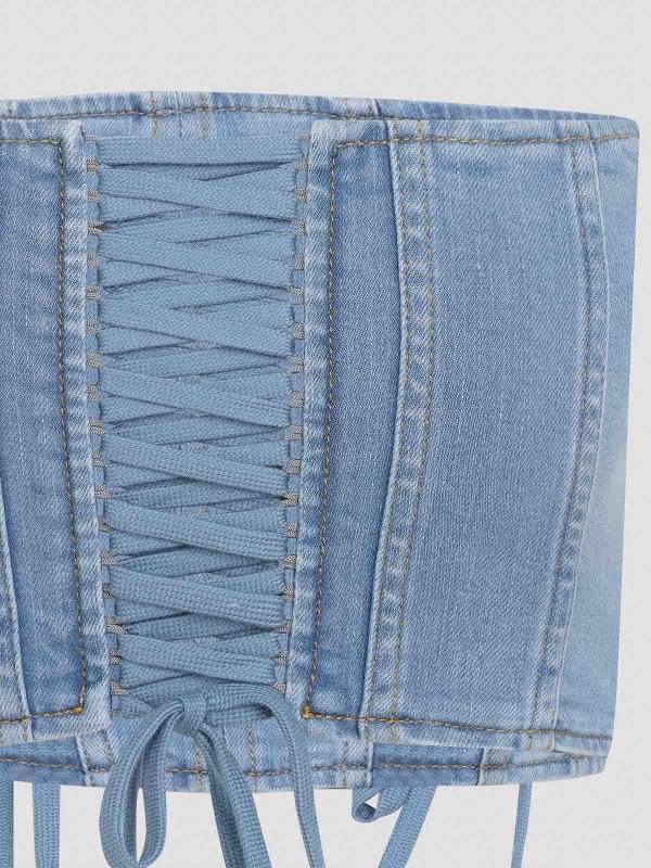 The Best Shops ELISABETTA FRANCHI: トップス＆タンクトップ - トップ/タンクトップ - ライトブルー