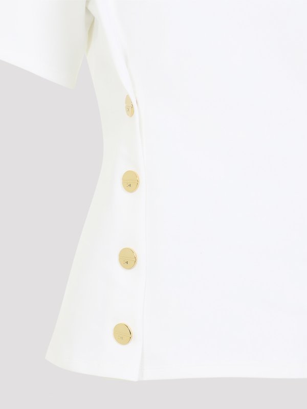 The Best Shops ELISABETTA FRANCHI: Camisetas - Camiseta - Blanco