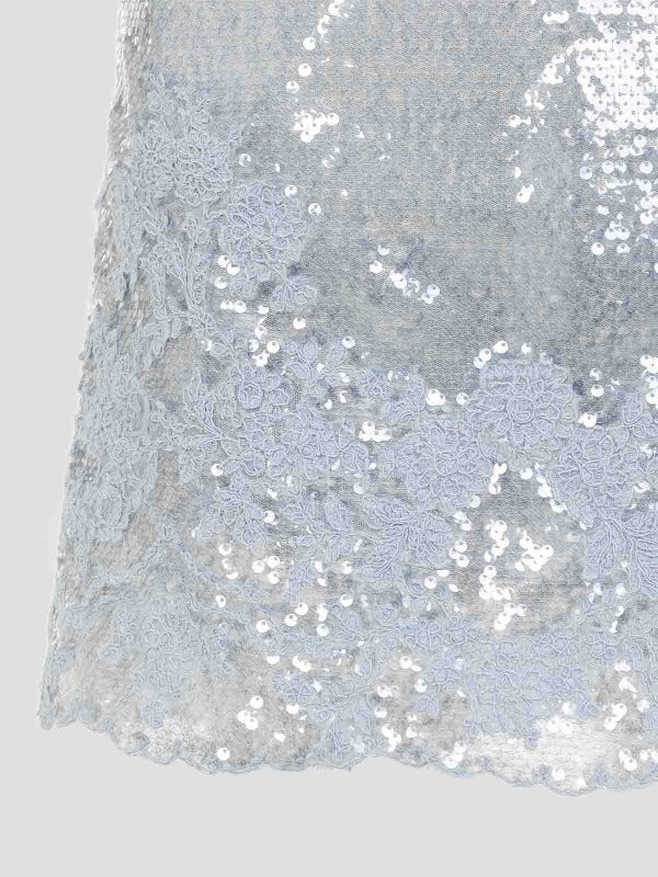 The Best Shops ERMANNO SCERVINO: ショートドレス - ショートドレス - ブルー