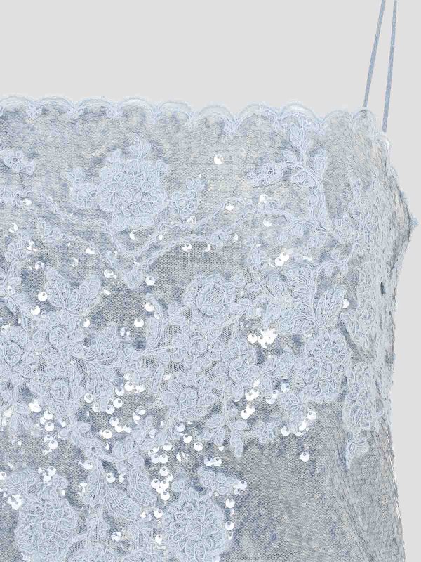 ショートドレス - ブルー Replica 
online: ERMANNO SCERVINO