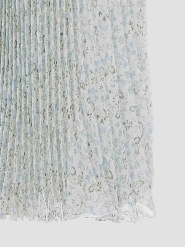 The Best Shops ERMANNO SCERVINO: ニーレングススカート＆ミディ丈 - 膝丈/ミディスカート - 白